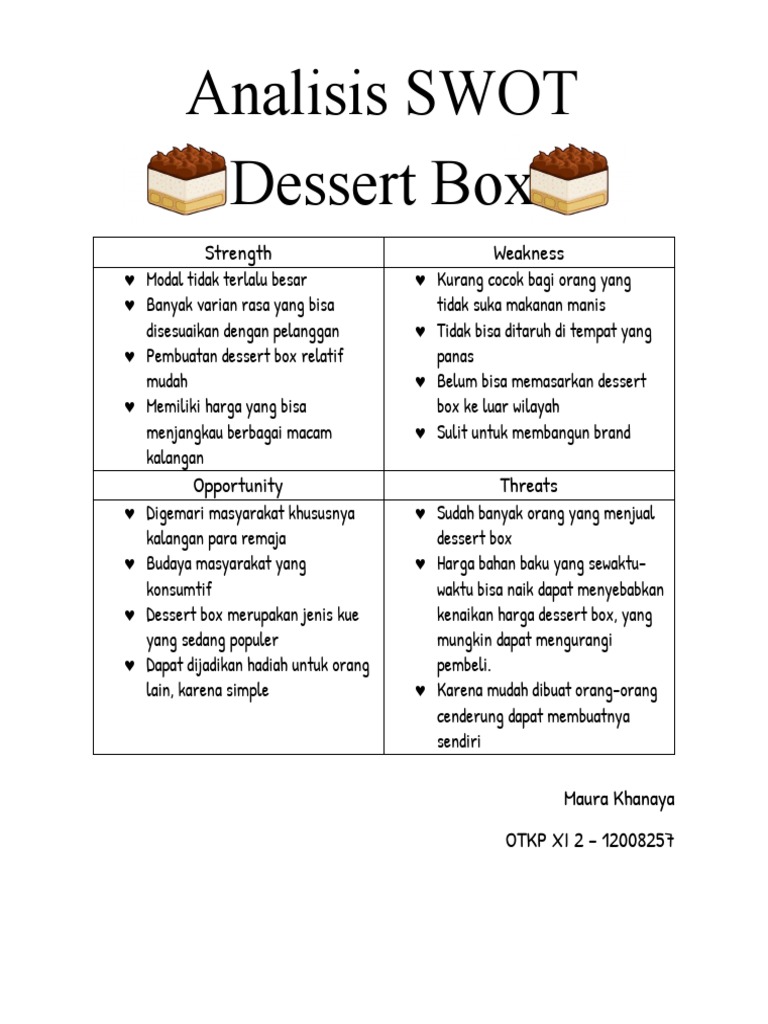 Analisis Swot Pdf