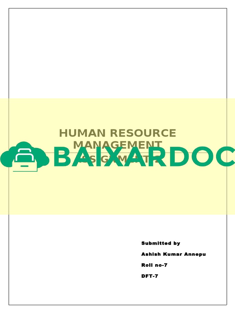 HR Training Case Studies | PDF | Neuropsychological Assessment | Human ...
