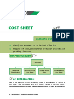 Cost Sheet Class PDF