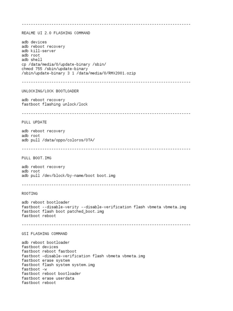 All Adb Command | PDF