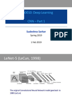 CS60010: Deep Learning CNN - Part 1: Sudeshna Sarkar