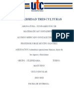 Aritmética Operaciones Básicas, Leyes de Los Signos y Fracciones