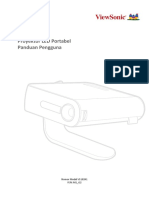 Proyektor LED Portabel Panduan Pengguna: Nomor Model VS18241 P/N: M1 - G2