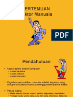 faktor manusia 