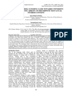 The Effect of Media Guessing Game Towards University Students' Writing Ability On Descriptive Text Local Tourism Content