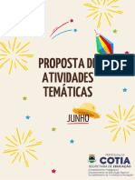 Proposta de Atividades Temáticas