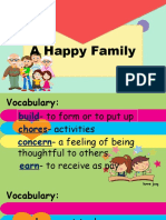 Lesson 3 A HAPPY FAMILY