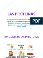 Las Proteínas Diapositivas