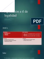 Aplicación A TL de Legalidad