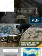 Minería en el Chocó Biogeográfico: Retos ambientales y sociales