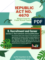 Recruitment and Career (Section 3-12)