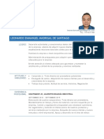 CV Leonardo Madrigal