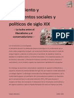 3. Pensamiento y Movimientos Sociales y Políticos de Siglo XIX