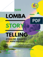 Panduan Lomba Story Telling Jokalibe Award 1st Anniversary