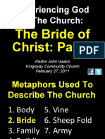 Xperiencing God in The Church:: The Bride of Christ: Part 2