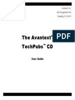 The Avantext Techpubs CD: User Guide