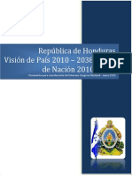 Honduras Plan de Nacion 20102022