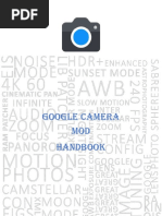 Gcam Handbook