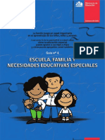 Escuela-familia y Nee. Coordinadora Nacional Educacion Especial
