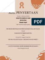 Sijil Penyertaan