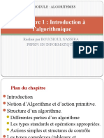 Chap 1-Introduction Algorithmique
