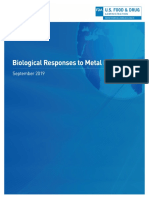 Biological Responses Metal Implants