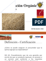 KIWA BCS - Certificación ORG Quinua