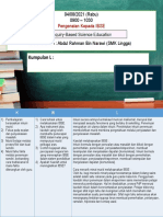 IBSE Kumpulan K Pengenalan Kepada IBSE - KWL