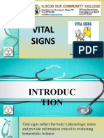 Vital Signs: Prepared By: Marie Cecille Liberty S. Varilla