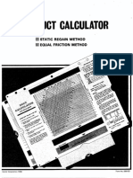 Carrier Duct Calculator_estatic Regain