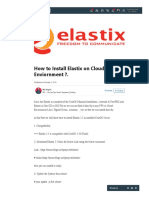 How To Install Elastix On Cloud or VPS Enviornment