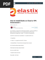 How To Install Elastix On Cloud or VPS Enviornment