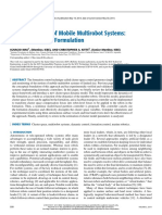 Dynamic Control of Mobile Multirobot Systems - The Cluster Space Formulation