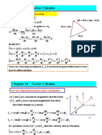 Chapter 10 Vector Calculus