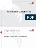 Movement in and Out of Cells - Lesson 2