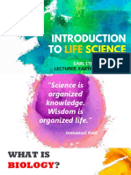 EALS - Introduction To Life Science