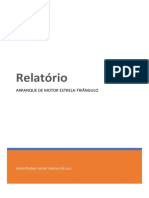 Relatório sobre arranque estrela-triângulo de motor