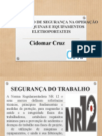 Treinamento de segurança para ferramentas elétricas