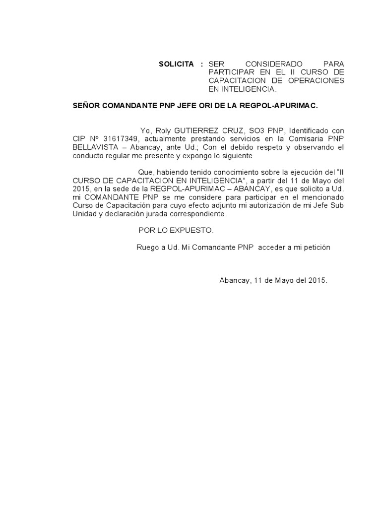 SOLICITA | PDF | Cumplimiento de la ley | Crimen y violencia