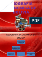 Geografia Economica de Bolivia