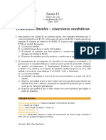 TC T2 Ecuaciones Lineales. Cuadraticas COMMA - Neg