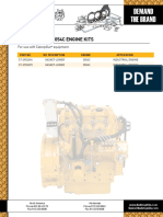 Bulldog Cat 3054C Engine Kits