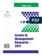 Problems of Management in The 21st Century, Vol. 2, 2011