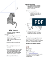 Wild Horse: Assemble Instructions