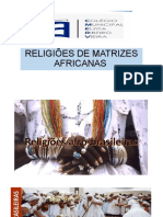 2º QUADRIMESTRE - RELIGIOES AFRICANAS