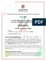 ITE 500 - Course Project Fall 2021