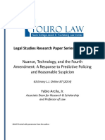 Legal Studies Research Paper Series No. 15-11
