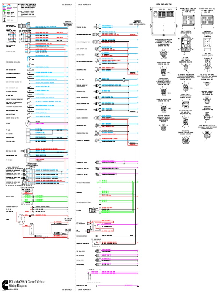 ISX-CM871 Final Wiring Diagram - 4021575 - G | PDF