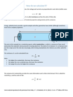 Calculating Resistance