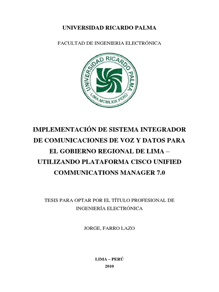 Farro J PDF Session Initiation Protocol Networking